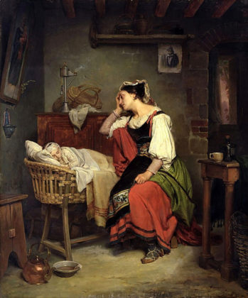 'Niño enfermo', de Jean Augustin Franquelin (1821)